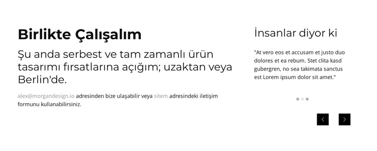 İnsanlar İçin Oluşturulmuş Arayüzler WordPress Teması
