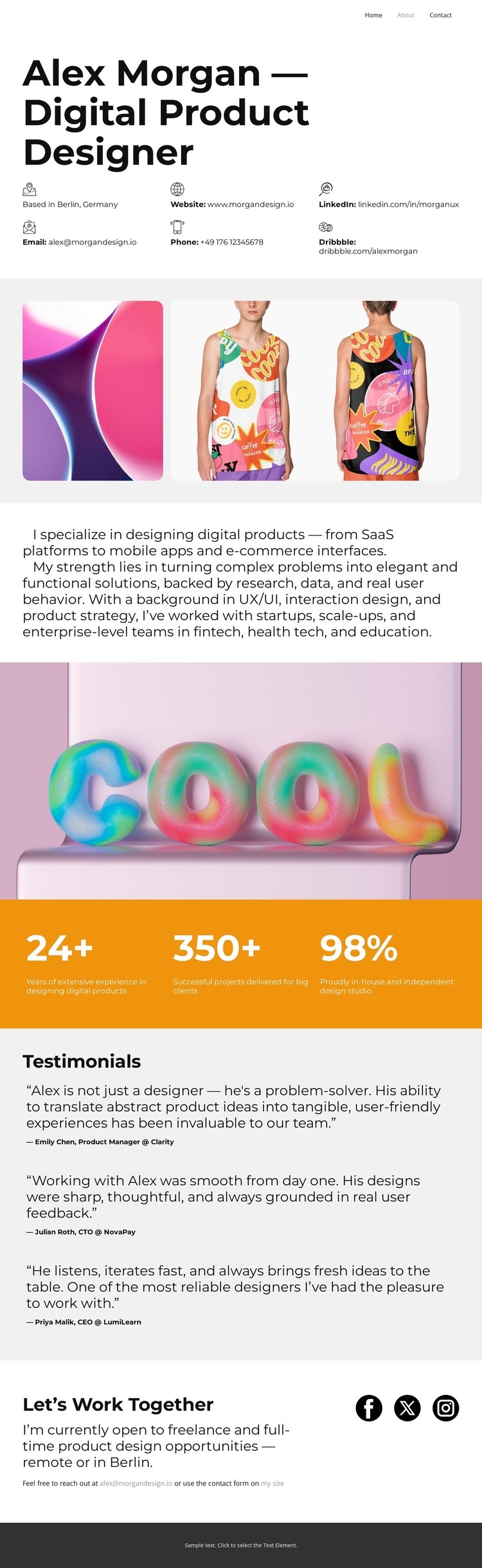 From Concept to Launch Web Page Design