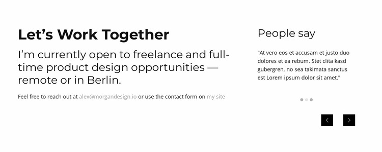 Interfaces Built for Humans Website Mockup