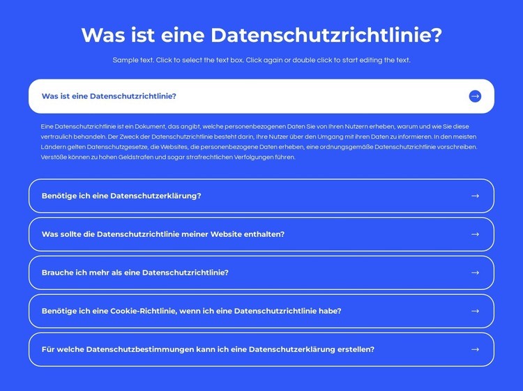 Was ist eine Datenschutzrichtlinie Website design