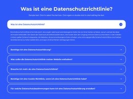 Was Ist Eine Datenschutzrichtlinie