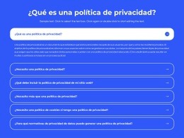 ¿Qué Es Una Política De Privacidad?
