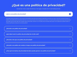 ¿Qué Es Una Política De Privacidad?
