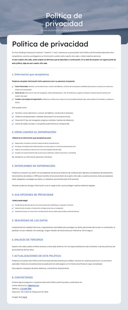 Respetamos Tu Privacidad