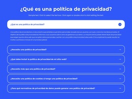 ¿Qué Es Una Política De Privacidad?