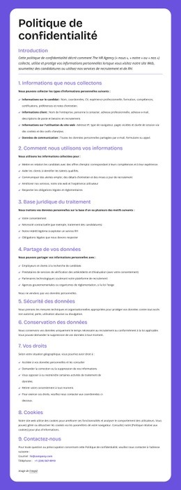 Protection De La Confidentialité Au Niveau De L'Entreprise