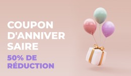 Économisez Davantage Aujourd'Hui Modèle D'Une Seule Page