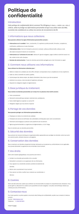 Protection De La Confidentialité Au Niveau De L'Entreprise