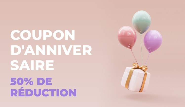 Économisez davantage aujourd'hui Modèle CSS