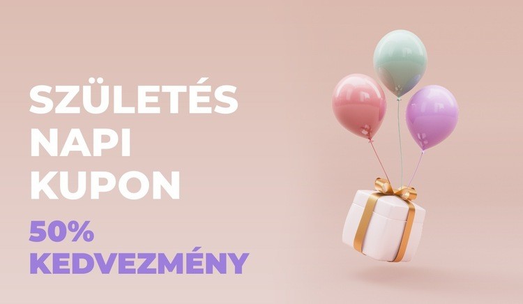 Spóroljon még ma! HTML Sablon