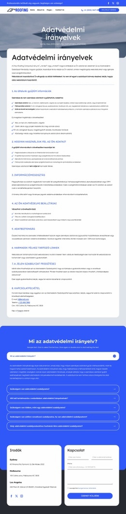 Elkötelezettségünk Az Ön Adatainak Védelme Iránt