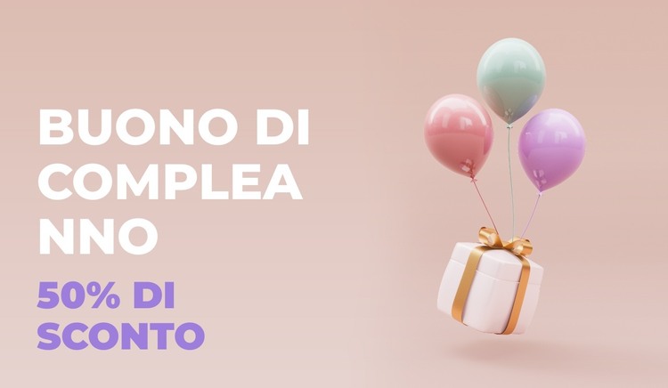 Risparmia di più oggi Modello HTML