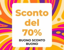 Offerte Coupon Esclusive: Modello HTML5 Semplice