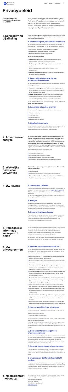 Privacybeleid