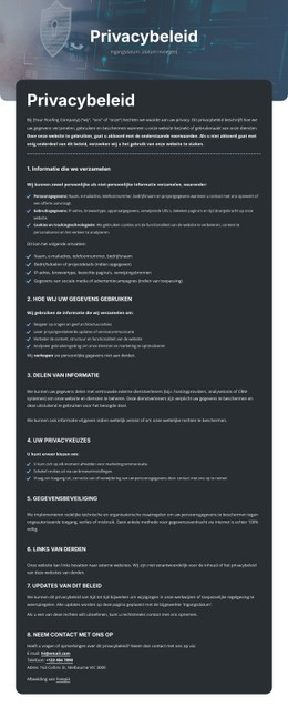 Vertrouwelijkheid Waarop U Kunt Vertrouwen