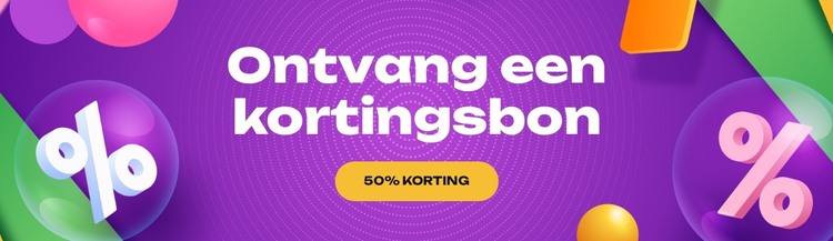 Ontgrendel promotiecodes HTML-sjabloon