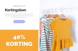 Tijdelijke Coupon Sjabloon