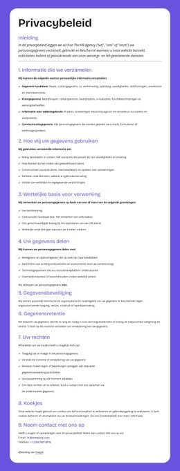 Privacybescherming Op Ondernemingsniveau