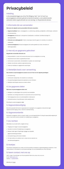 Privacybescherming Op Ondernemingsniveau