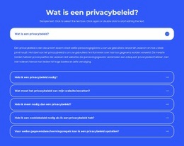 Wat Is Een Privacybeleid