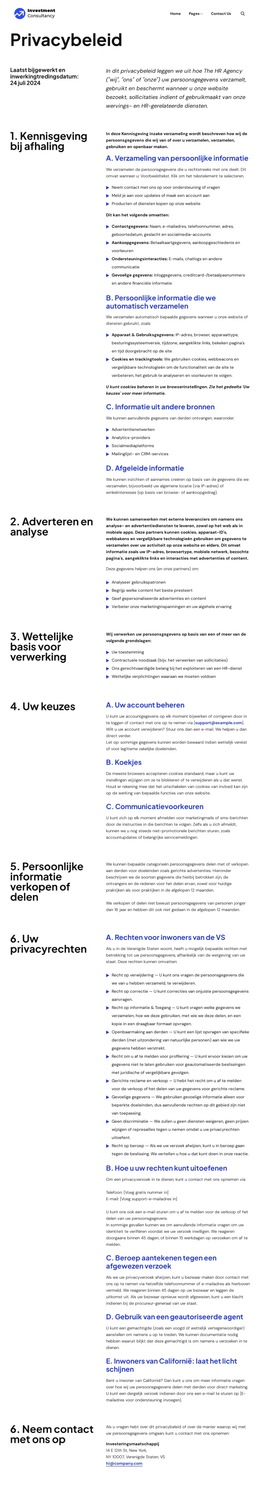 Privacybeleid