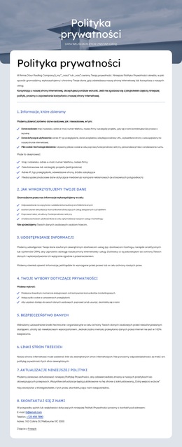 Szanujemy Twoją Prywatność