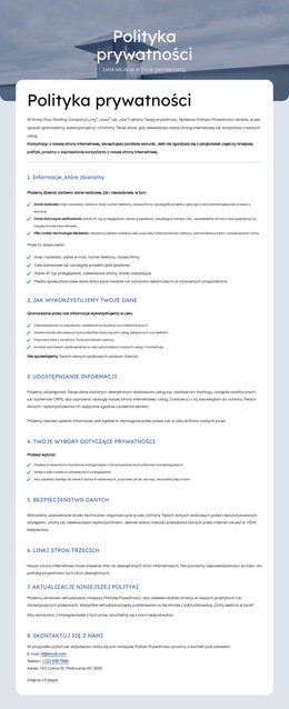 Szanujemy Twoją Prywatność