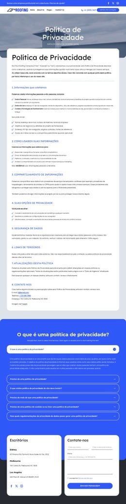 Nosso Compromisso Com Sua Privacidade