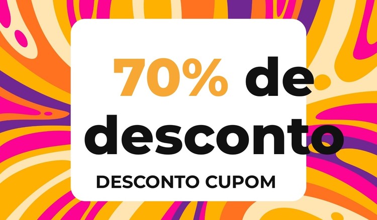 Ofertas de cupons exclusivos Template CSS