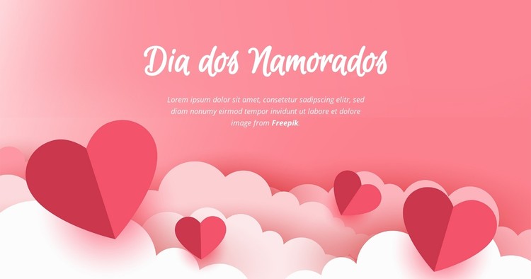 O amor está no ar Template CSS