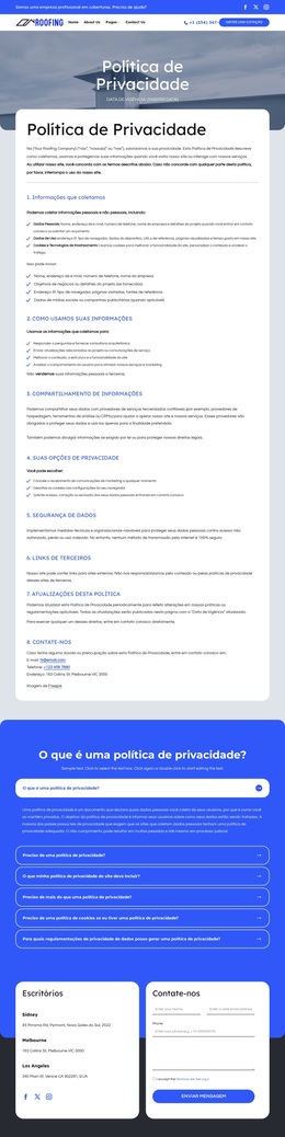 Nosso Compromisso Com Sua Privacidade