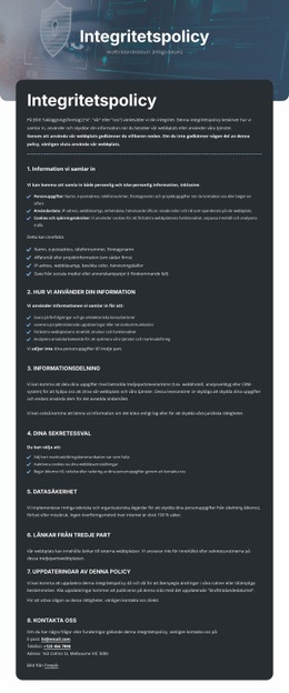 Sekretess Du Kan Lita På