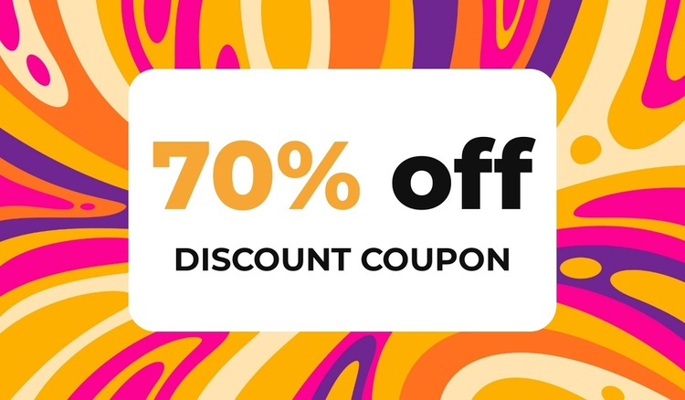 Exclusive Coupon Deals Template