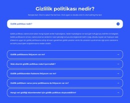 Gizlilik Politikası Nedir? - Güzel Şablonlar Oluşturun