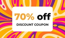 Awesome Web Page Design For Exclusive Coupon Deals