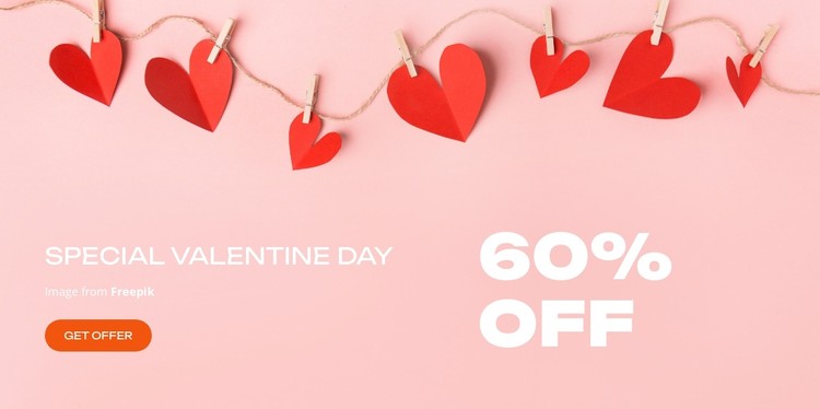 Celebrate Love Today CSS Template