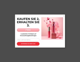 Kaufen Sie 2, Erhalten Sie 3 Gutscheine