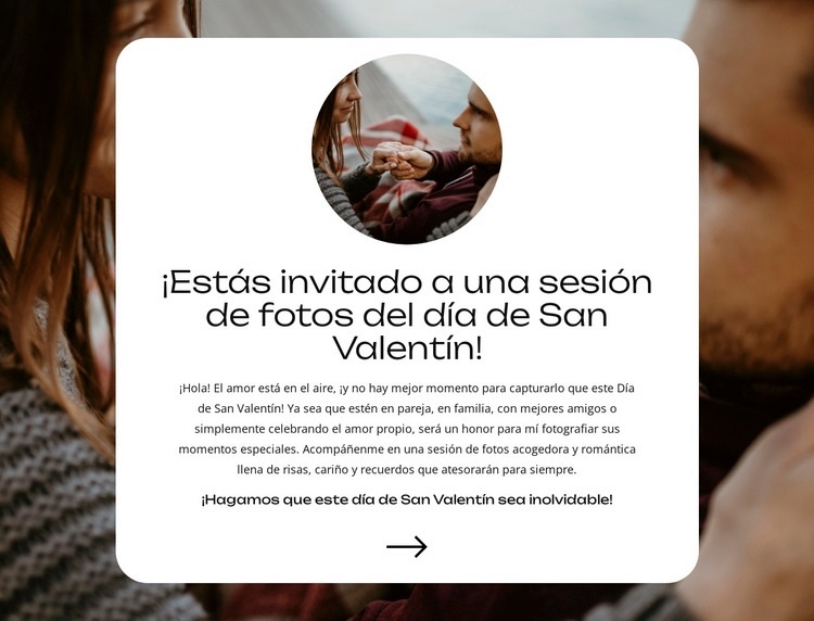 Aprecia cada beso Diseño de páginas web