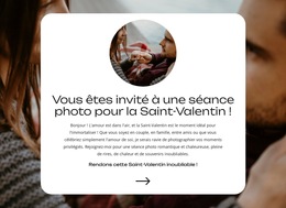 Chérissez Chaque Baiser Modèle De Site Web