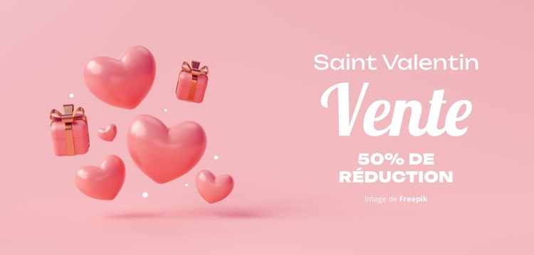 La magie de la Saint-Valentin Thème WordPress