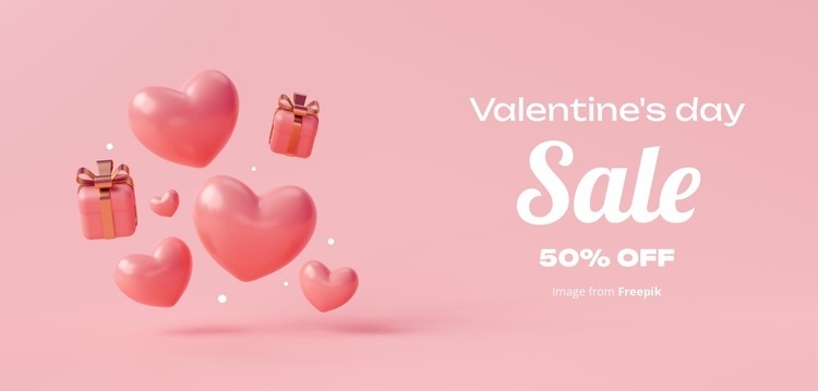 Valentine’s Day Magic - Html Code Example by Nicepage