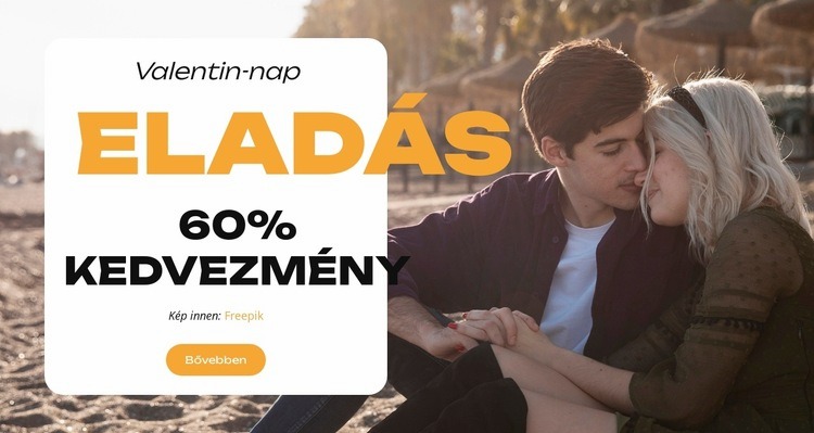 A romantika hív HTML Sablon