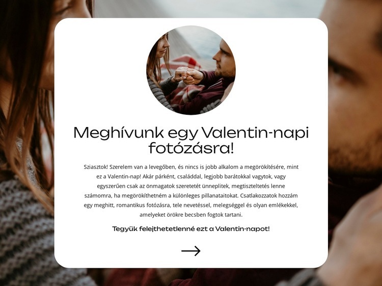 Becsülj meg minden csókot Weboldal tervezés