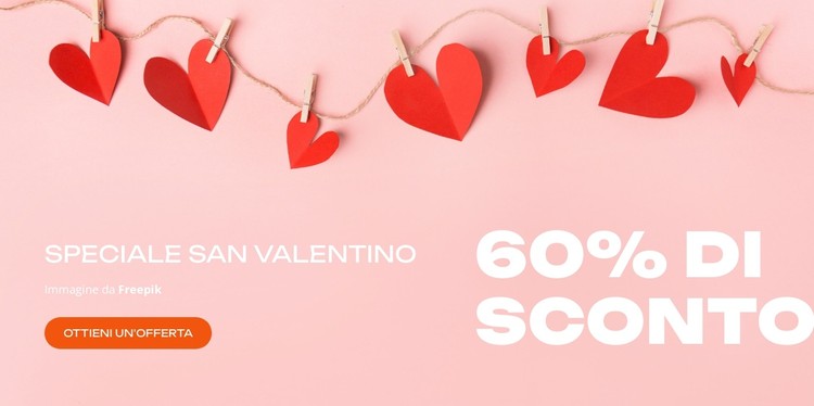 Celebra l'amore oggi Modello CSS