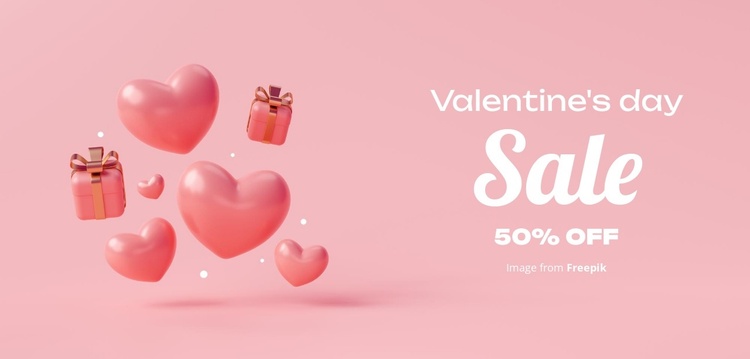 Valentine’s Day Magic Joomla Template