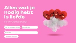 Zoete Momenten Samen Sitesjabloon