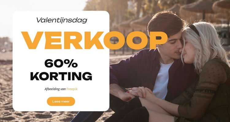 Romantiek roept Website sjabloon