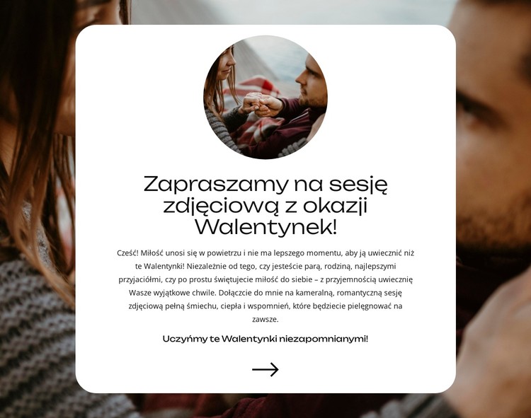 Doceniaj każdy pocałunek Szablon CSS