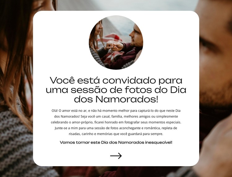 Aprecie cada beijo Template CSS