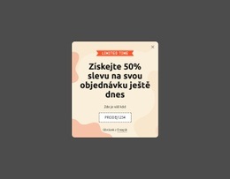 Získejte 50% Slevu Na Svou Objednávku Ještě Dnes
